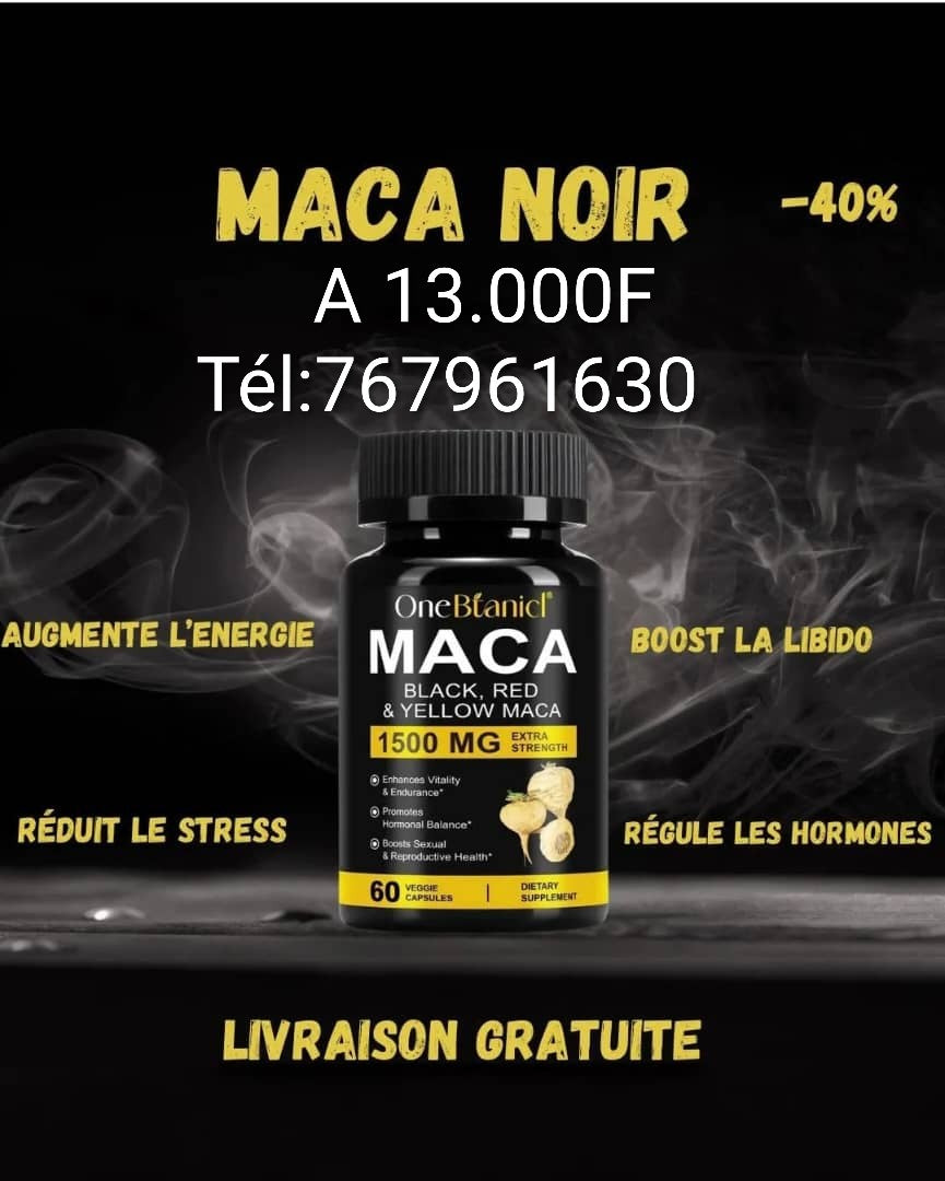 La maca, surnommée « ginseng péruvien », offre de nombreux bienfaits pour l'homme, notamment en stimulant la libido et la vitalité sexuelle